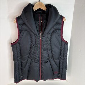 Harley Davidson Puffer Vest, Womens 2XL, Black, Full Zip, Motorcycle